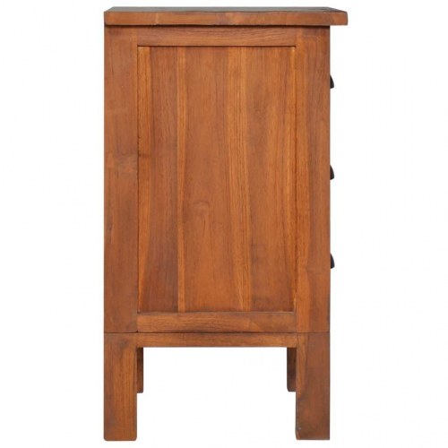 Sengeskab 40x35x60 cm massivt teaktræ