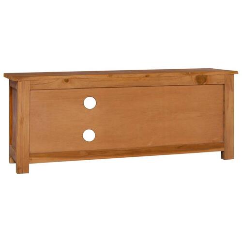 Tv-skab 100x30x40 cm massivt teaktræ