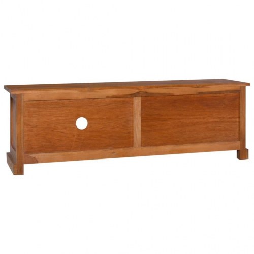 Tv-skab 112x30x37 cm massivt teaktræ