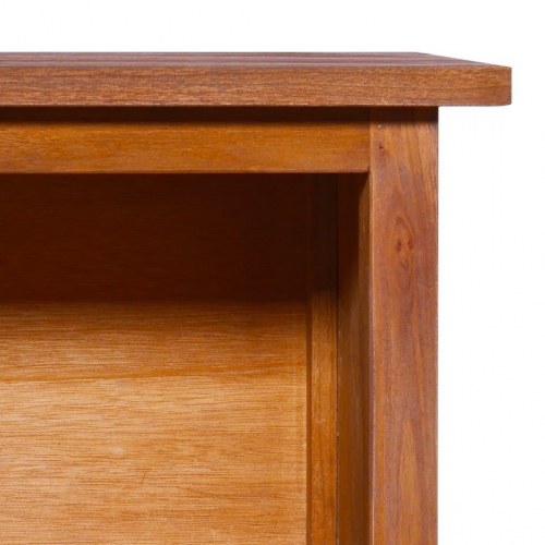 Tv-skab 112x30x37 cm massivt teaktræ