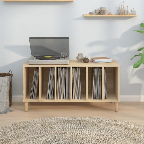 Vinylskab 100x38x48 cm konstrueret træ sonoma-eg