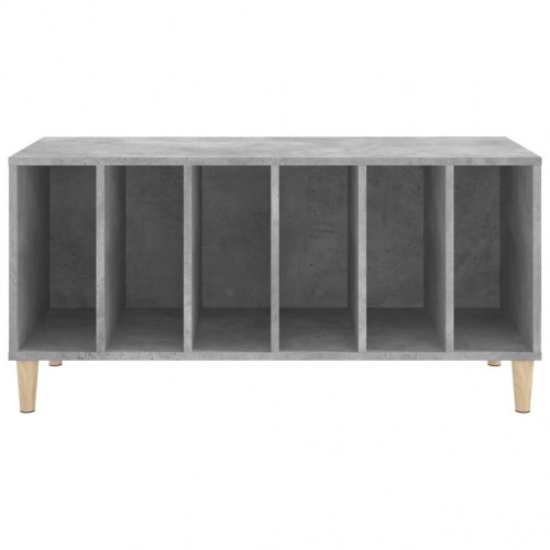 Vinylskab 100x38x48 cm konstrueret træ betongrå