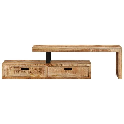 Tv-bord massivt mangotræ