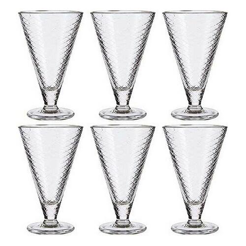 Is og Milshake Glas Gennemsigtig Glas 340 ml (24 enheder)