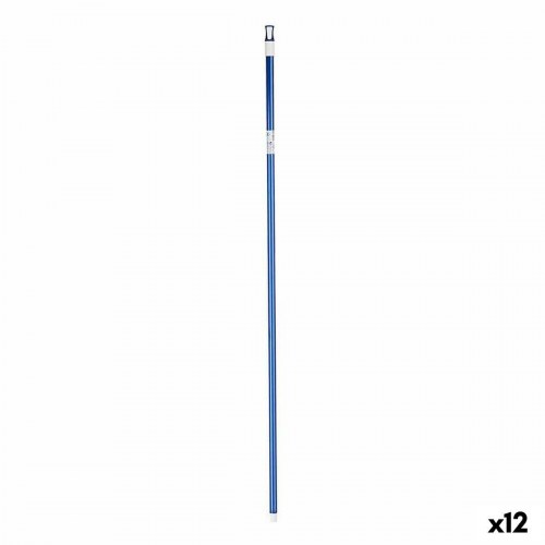 Kosteskaft metal blå 130 cm (12 stk.)