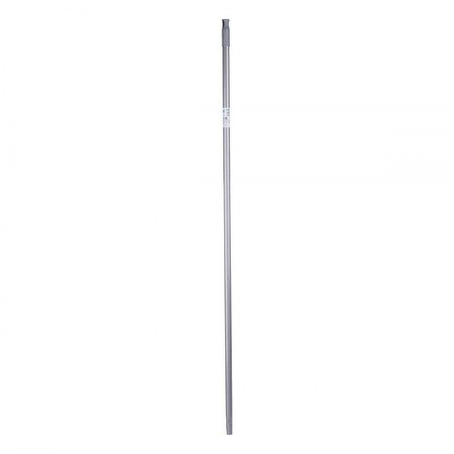 Kosteskaft i metal, grå - 130 cm (12 stk.)