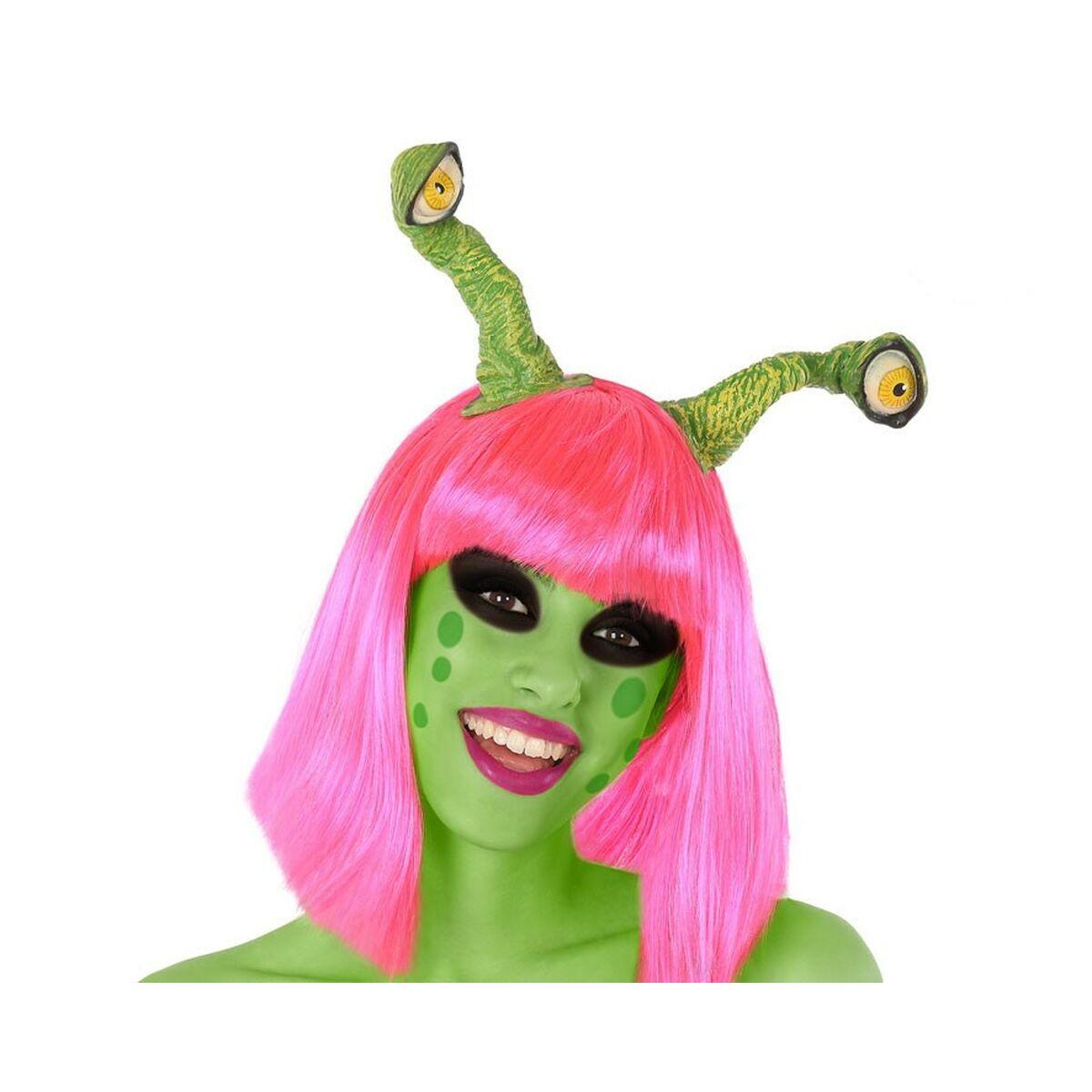 Hårbøjle Grøn Alien