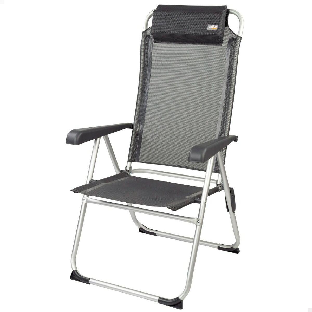 Billede af Sammenfoldelig stol med nakkestøtte Aktive 44 x 101 x 55 cm