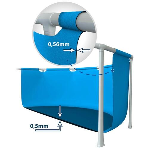 Pool Aftageligt Intex 28271NP 2282 L 260 x 65 x 160 cm