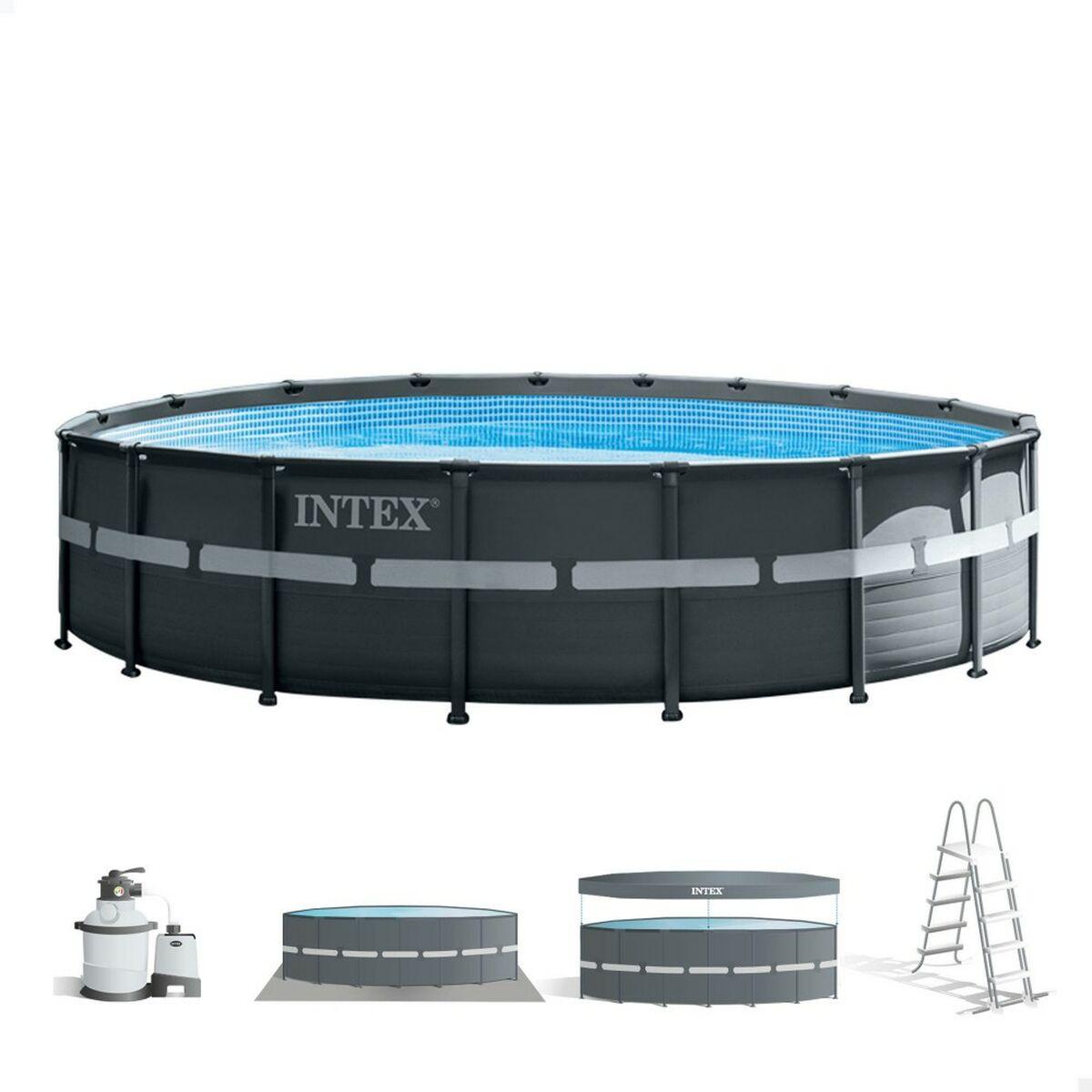 Pool Aftageligt Intex 549 x 132 x 549 cm