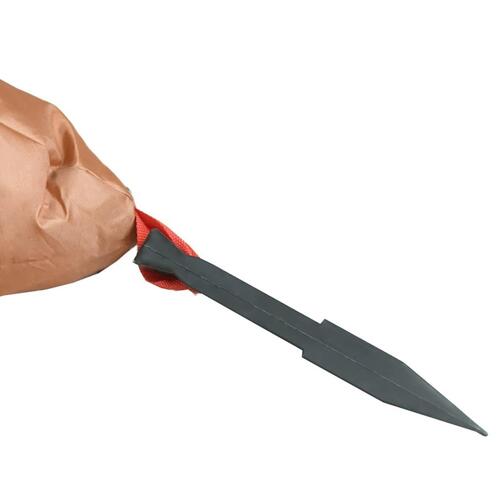 Oppusteligt spøgelsestræ m. græskar Halloween 6 LED'er 2,6 m