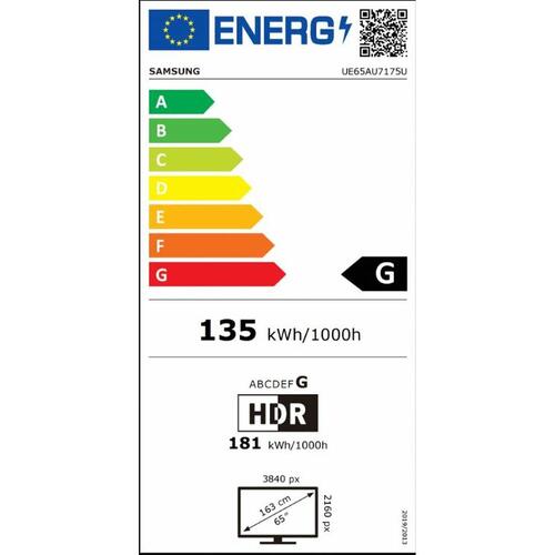 Smart TV Samsung UE65AU7175UXXC 65" LED 4K Ultra HD