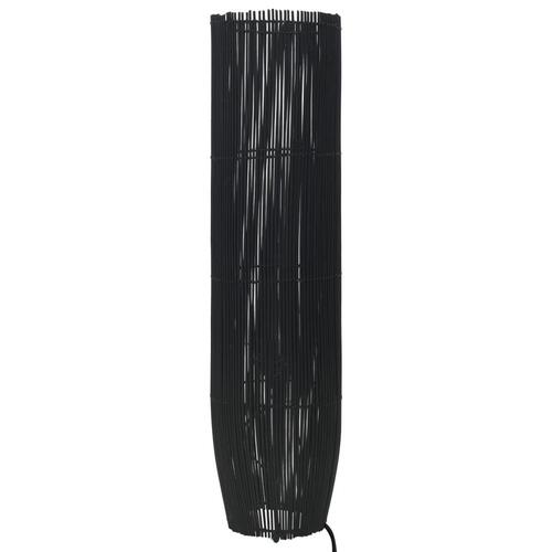 Gulvlampe E27 61 cm piletræ sort