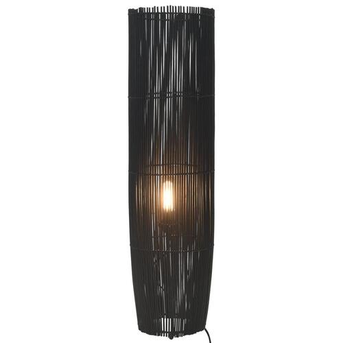 Gulvlampe E27 61 cm piletræ sort