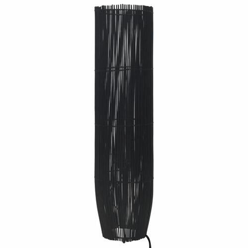 Gulvlampe E27 72 cm piletræ sort