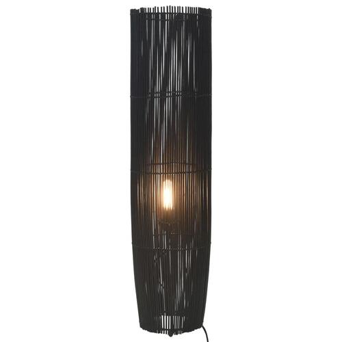 Gulvlampe E27 72 cm piletræ sort