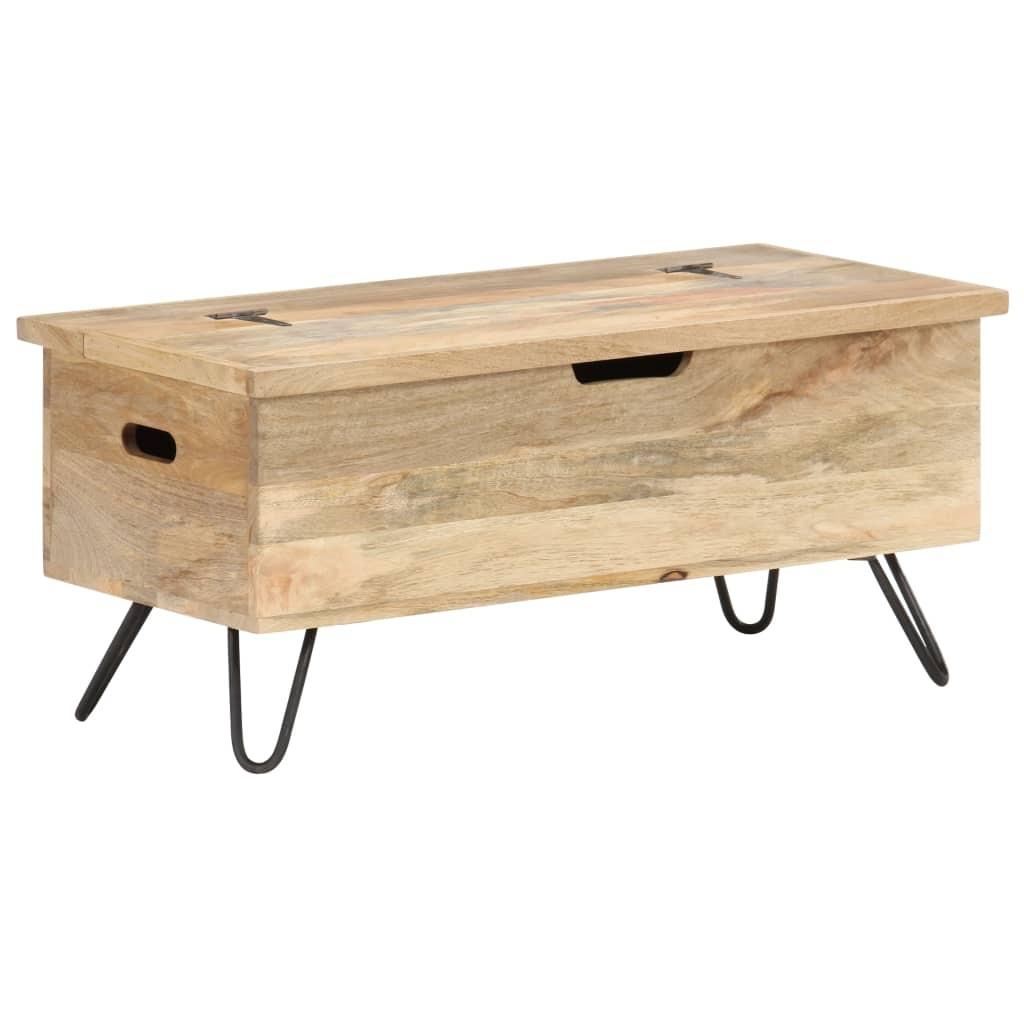 Opbevaringskiste 90x40x45 Massivt Mangotræ