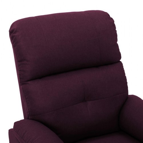 Massagestol stof lilla