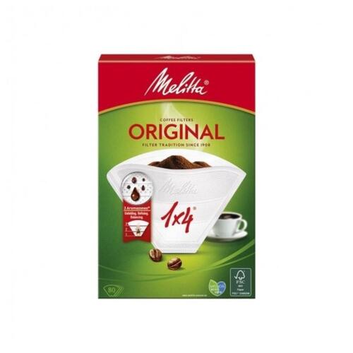 Kaffefiltre til engangsbrug Melitta 65-ME-17 Kaffemaskine (80 uds)