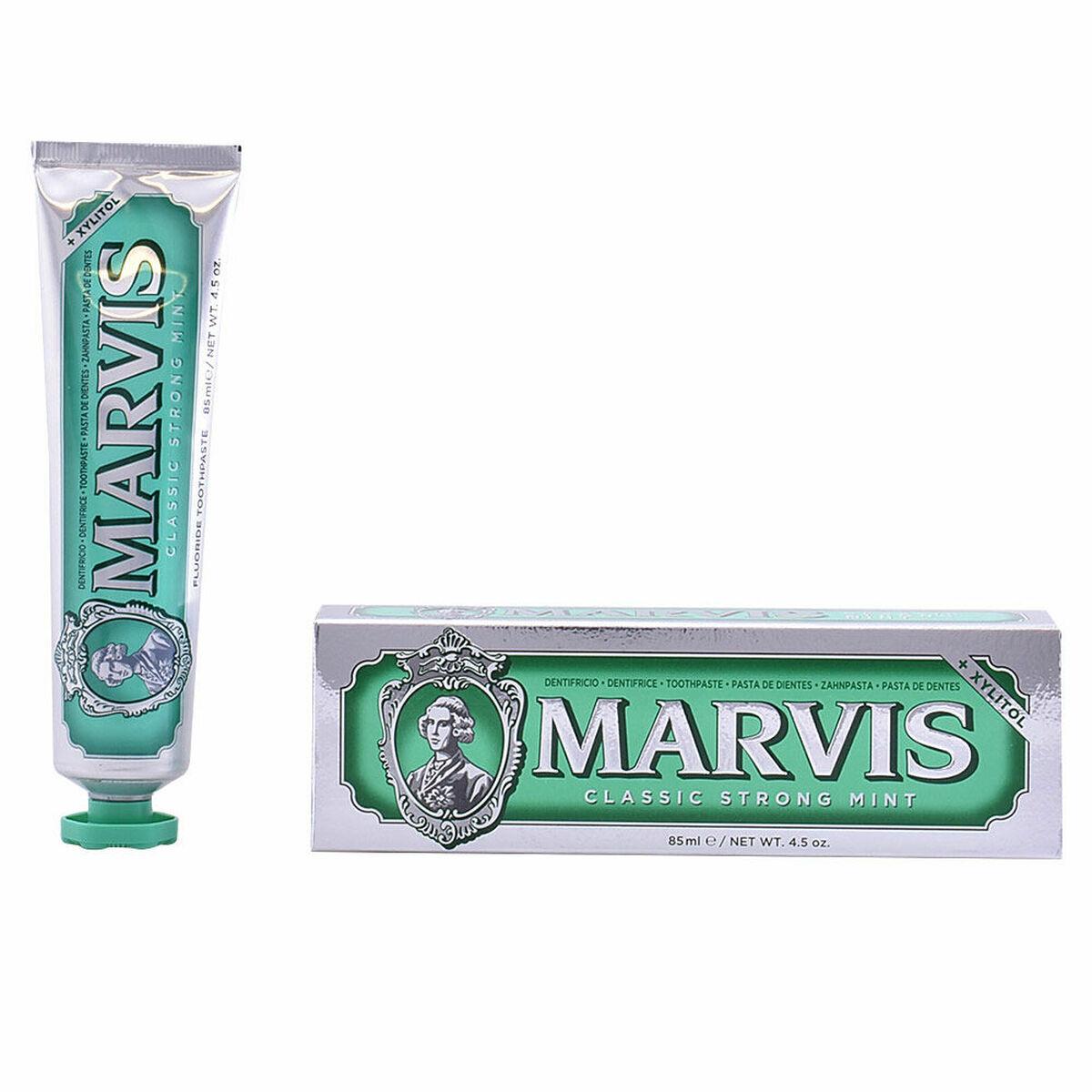 Billede af Pleje til tandkød tandpasta Classic Strong Mint Marvis (85 ml) hos Boligcenter.dk