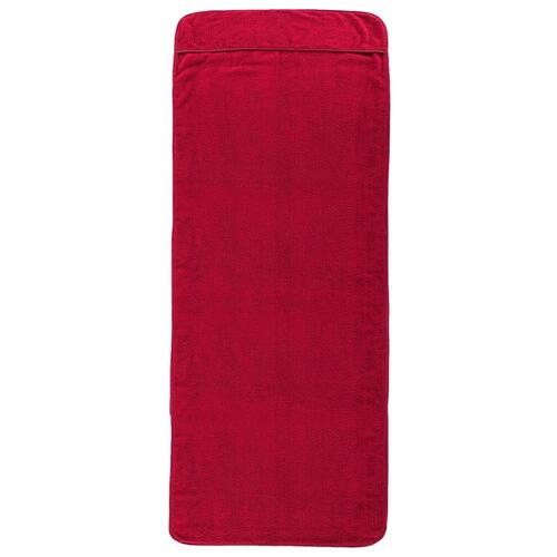 Strandhåndklæder 6 stk. 60x135 cm 400 GSM stof bourgogne