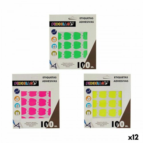 Selvklæbende etiketter 1711090 22 x 49 mm Æble (12 enheder)