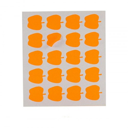 Selvklæbende etiketter 1711090 22 x 49 mm Æble (12 enheder)