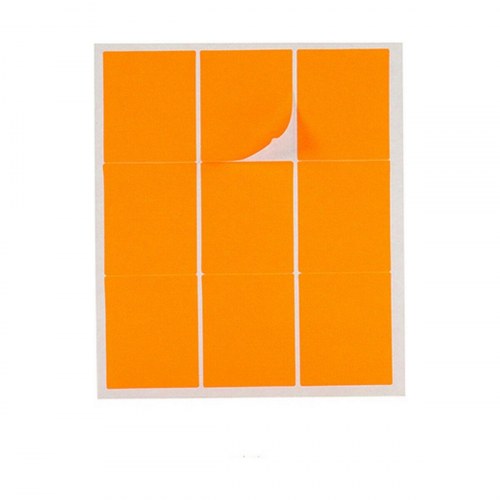 Etiketter selvklæbende - rektangulære, 43 × 52 mm (12 enheder)