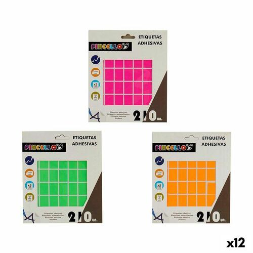 Selvklæbende etiketter 17 × 24 mm, rektangulære - 12 enheder