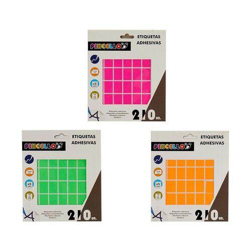 Selvklæbende etiketter 17 × 24 mm, rektangulære - 12 enheder