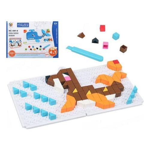 Puslespil DIY Ocean 6 in 1 118070 (248 stk) 30 x 21 cm