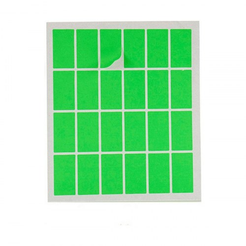 Selvklæbende etiketter - rektangulære 20 × 37 mm (12 enheder)
