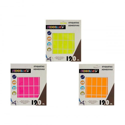 Selvklæbende etiketter - rektangulære 20 × 37 mm (12 enheder)