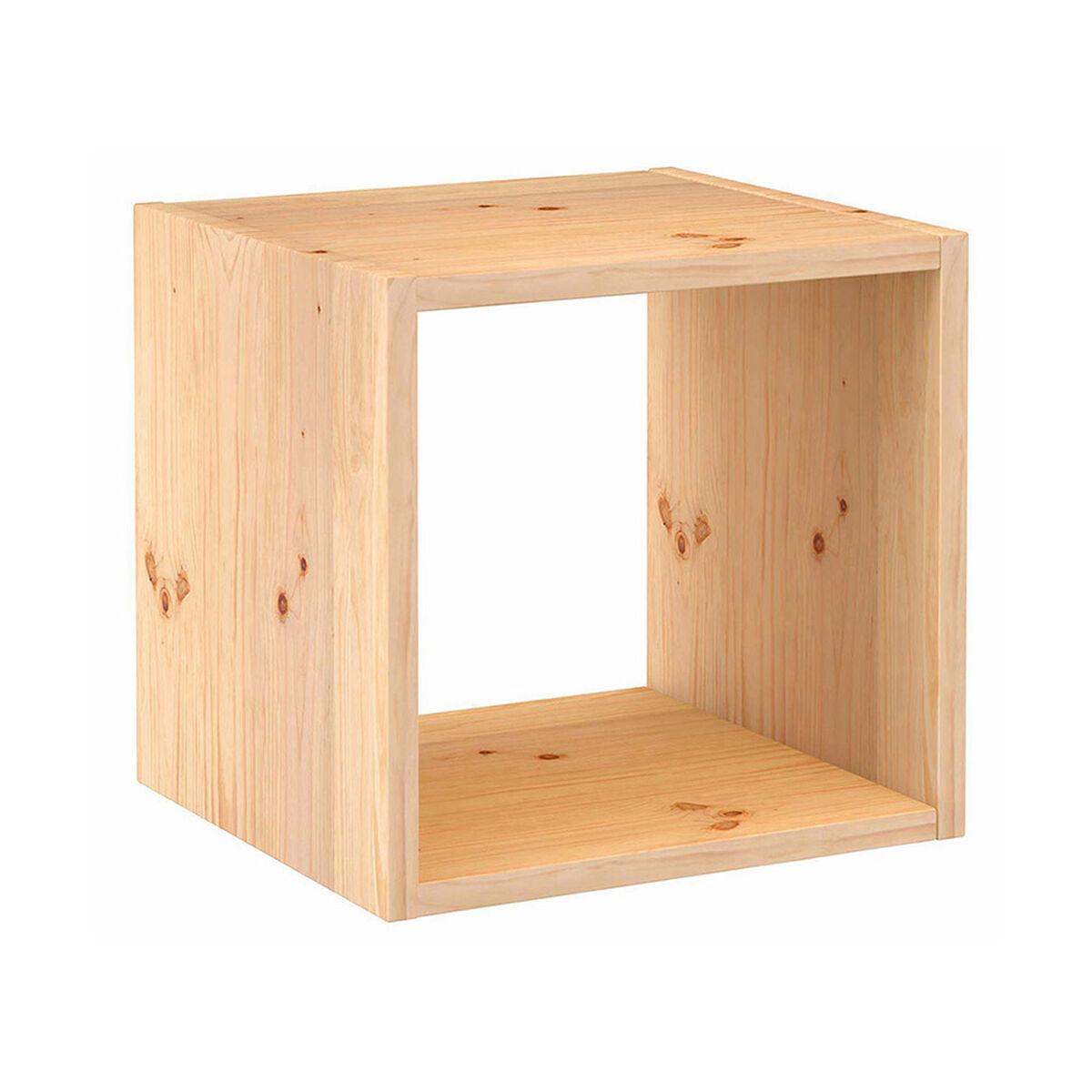 Astigarraga Dinamic modulær hylde - natur fyrretræ (36,2 × 33 × 36,2 cm)