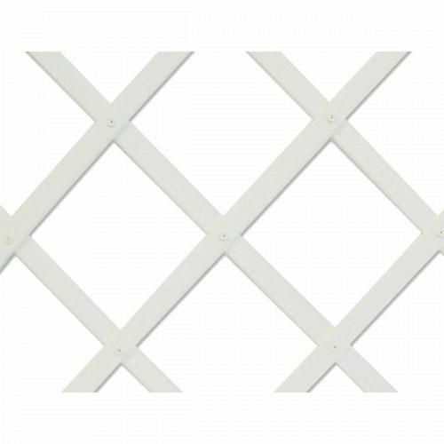 Nortene havehegn 0,5 × 1,5 m - hvid PVC, foldbart