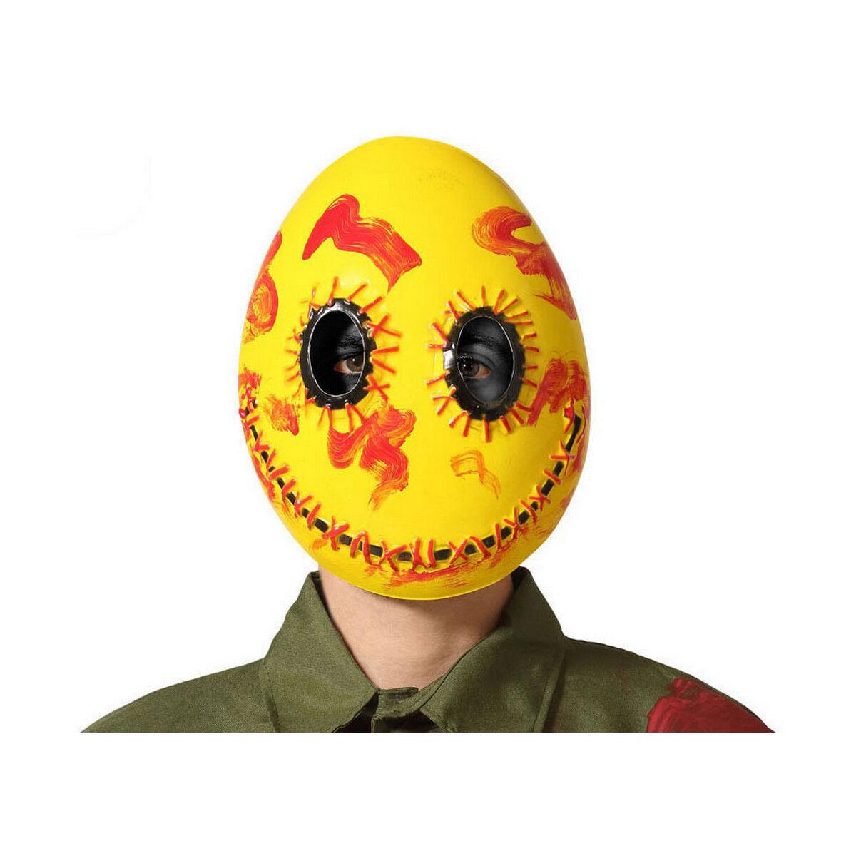 Maske Smile Halloween Gul