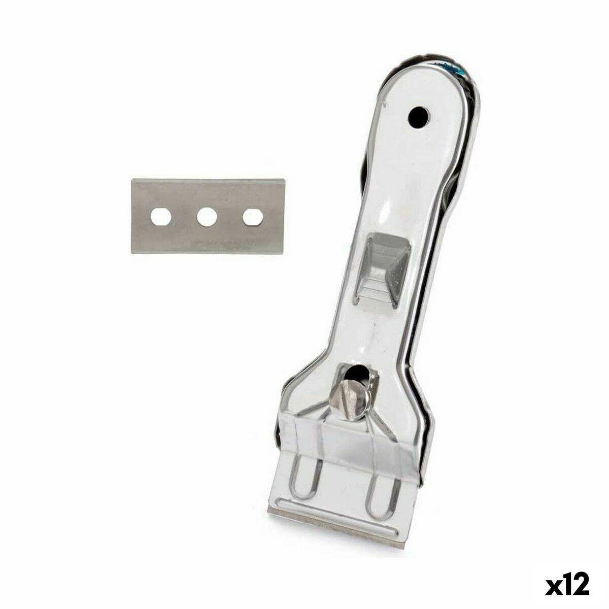 Glaskeramisk skraber Kinvara - sølv, metal (12 stk.)