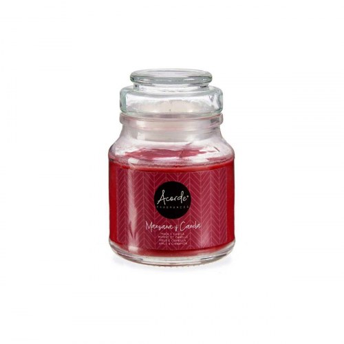 Duftlys Acorde - Æble & Kanel, rød (12 stk.)