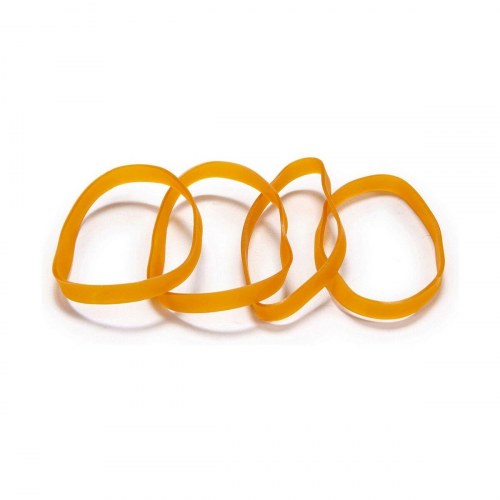 Elastikbånd - gul, brede (12 stk.)