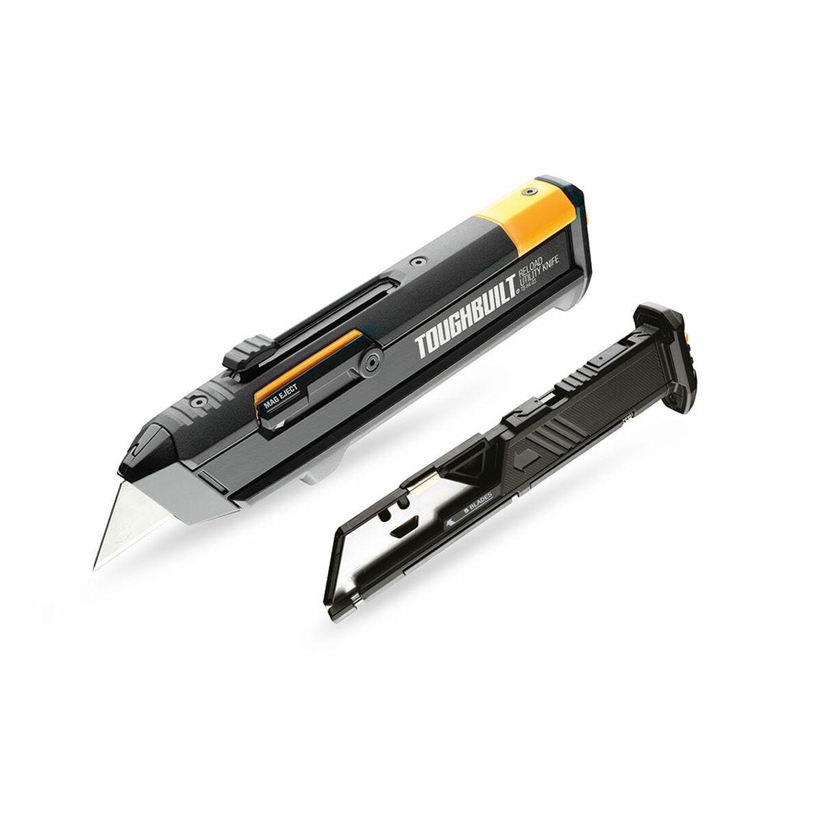 Papirskærer/kniv Toughbuilt TB-H4S2-03 - genopladelig, sort