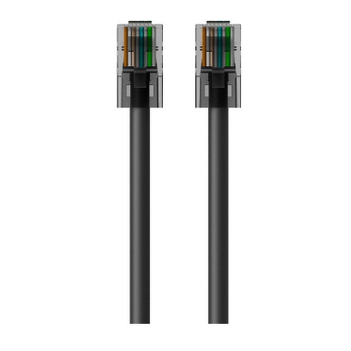 Netværkskabel Cat6 Belkin UTP, RJ45 til RJ45, 5 m - sort/blå
