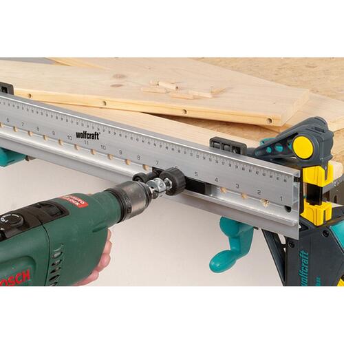Skabelon til perforering og boring Wolfcraft 4650000