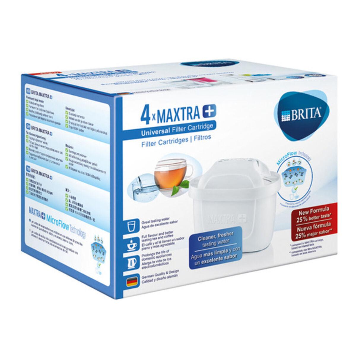 Filter til Filterkande Brita Maxtra+ Hvid Plastik (4 enheder)