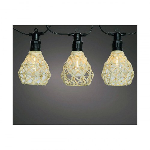 Lumineo LED guirlande 898355 - Sort, 10 lys