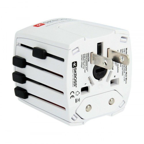 Skross Universal rejsestikadapter 1.302180