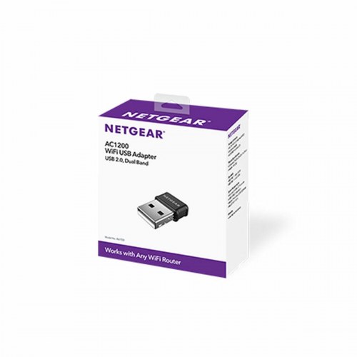Netgear A6150 Wi‑Fi USB-adapter (Dual-Band, sort)