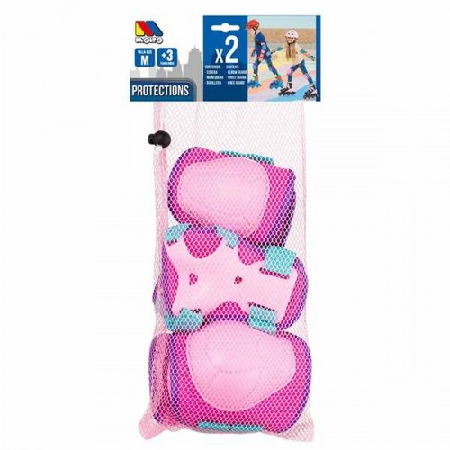 Beskyttelsessæt til børn Moltó - Pink, 6 dele, str. M