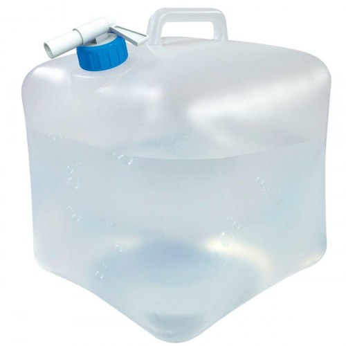 Aktive vandbeholder i polyetylen 10 L - foldbar, 22 × 26 × 22 cm (12 stk.)