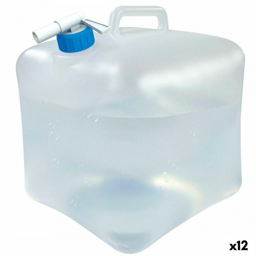Aktive vandbeholder i polyetylen 10 L - foldbar, 22 × 26 × 22 cm (12 stk.)