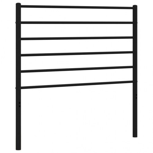 Sengegavl i metal 107 cm - sort